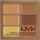 NYX Professional Makeup 3C-Conceal, Correct, Contour Palette - 03 Deep